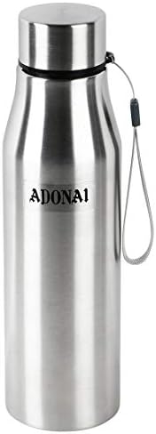 Adonai Stainless Steel Fridge Water Bottle, Leak Proof, 1000 ml Bottle