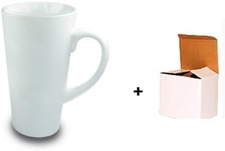 24 x 17oz LATTE COFFEE CERAMIC SUBLIMATION MUGS FOR SUBLIMATION HEAT PRESS