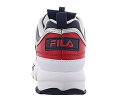 Fila Kids Disruptor II Shoes Red/Red/White 6