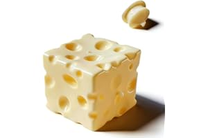 Squeeze Luck Cheese Squishy - Squeeze Luck Squishy S Cheese, Soft Novelty Slow Rising Sensory Cheese Stress & Anxiety Relief 