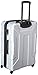 Samsonite Centric Hardside Expandable Luggage with Spinner Wheels, Silver, Checked-Large 28-Inch