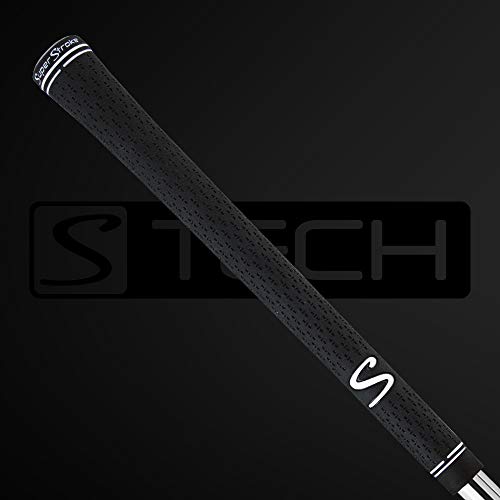 SuperStroke STech™ Rubber Golf Club Grip, Black (Midsize) Ultimate