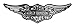 Harley-Davidson Winged Bar & Shield Hard Plastic Decal - Chrome Finish DC966062