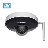 Amcrest ProHD 1080P PTZ WiFi Camera, 2MP Outdoor Vandal Dome IP Camera (3X Optical Zoom) IK08 Vandal-Proof, IP66 Weatherproof, Dual Band 5ghz/2.4ghz, Pan/Tilt (IP2M-866W) (White)