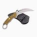MASALONG Tiger Claw Fixed Blade Outdoor Survival Claw Tactical Knife