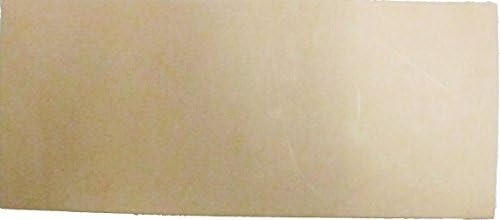 Springfield Leather Company #1 Pre-Cut Hermann Oak Vegetable Tan Leather Tooling Pieces (7"x16" 9/10oz, Natural)