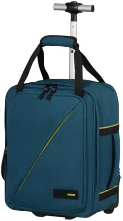 Take2Cabin - Borsa da cabina Ryanair/Wizz Air/Vueling 40 x 30 x 20 cm, 24,5 L, 1,50 kg, Zaino con ruote, Bagaglio a mano, Zaino aereo MS Underseat, Blu (Harbor Blue)
