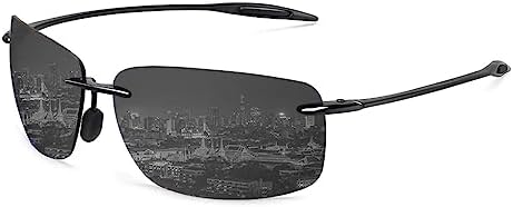 MAXJULI Sports Polarized Sunglasses for Big Heads Men Women  display picture 3