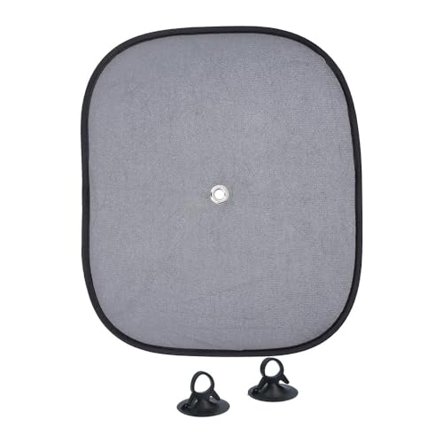 Kaufmann 60.1185/00 - Sonnenschutz Uni schwarz, 2-er Packung