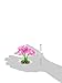 Marina Betta Pink Orchid Aquarium Plastic Plant, 2.75-Inchthumb 1