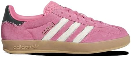 Amazon.com | adidas Gazelle Indoor Rose Tone Pink Off White Green
