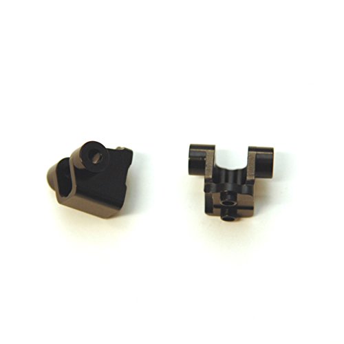 Brass Rear Lower Shock Mounts TRX-4 (Black) 1 pair ST8227RBR