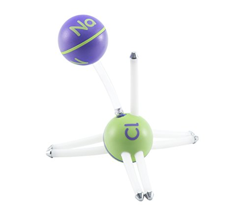 Happy Atoms Magnetic Molecular Modeling Complete Set | Intro to Atoms, Molecules, Bonding, Chemistry | Create Thousands of Molecules, 216 Activities, Plus Free Educational App for iOS, Android