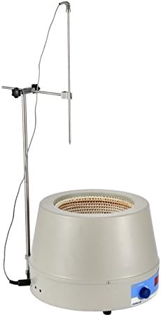 Geindus Digital Display Stirring Heating Mantle 2000ml Heating Mantle Stirrer 0~1400 RPM 450W Magnetic Stirrer 450℃