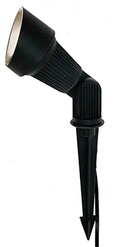 Halogen 20 Watt Landscape Lighting Fixture in Black (BPL-104-BLK-20W) - Thumbnail 5