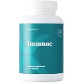 Xyngular Immune - Daily Immune Support Supplement with Vitamin C &amp; 100% Organic DLE Mushroom Blend - Antioxidant &amp; Immune Defense Support for Men &amp; Women - 120 Capsules, 30-Day Supply