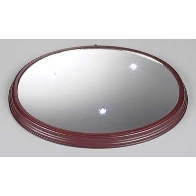 Photo 1 of 14.25" Led Wood and Mirror Base