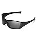 Walleva Black Polarized Replacement Lenses for Oakley Antix Sunglasses