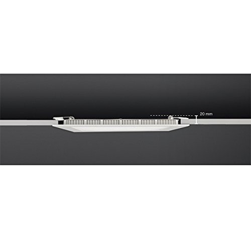 Wonderlamp W-E000048 - Pack 2 x Downlight LED extraplano cuadrado blanco, iluminacion led 18W (1450 lm), 6000K (luz fría). Plafón de techo.