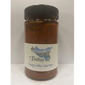 Sugo alla Norma – 280gr. 100% Made in Sicilië. Artisan Luxury Food. Veganistisch.