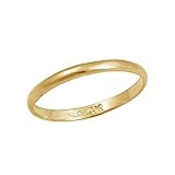Baby Jewelry - 14K Yellow Gold First Band Ring (Size 1)