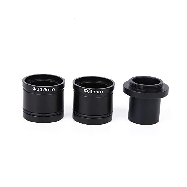 Mikroskopadapter Digitale Mikroskopkamera C-Mount-Adapterobjektiv CCD-Kamera-Schnittstellenadapter Geeignet für 23,2-mm-Mikroskop mit 30-mm-/30,5-mm-Adapter