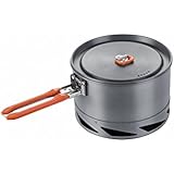 Fire-Maple FMC-K2 Feast Series K2 Heat Exchanger Cookware Bright Color Foldable Handle 1.5L Outdoor Kettle Portable Camping Pot