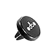 odbo Universal Magnetic Air Vent Car Mount Holder Clip for iPhone Android Smartphones, (Jet Black)