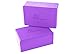 ProsourceFit Foam Yoga Blocks, High Density EVA Yoga Bricks 4”x 6” x 9” (Set of 2)
