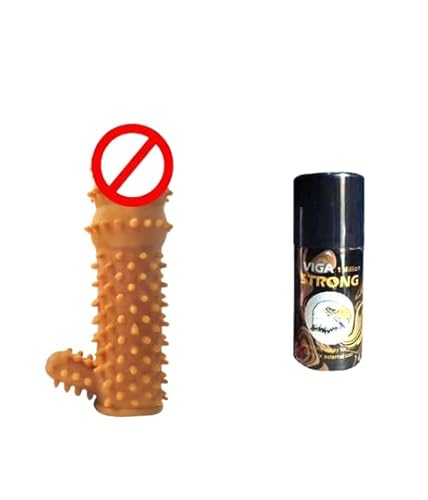 Kamajoy Crystal Condom & viga Super delay Spray Combo | | Penis Sleeve, Sex  Toy for Men, Low Price Sex Toy | Reusable Condom, Extended Pleasure | Extra  time, Durex in Kenya