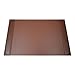 Dacasso Rustic Brown Desk Pad with Side-Rails, 34 by 20-Inch