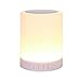Night Light Bluetooth Speakers,LED Touch Bedside Lamp - with Bluetooth Speaker,Dimmable Color Night Light,night light speaker,Outdoor Table Lamp with Smart Touch Control (White)