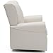 Delta Children Middleton Upholstered Glider Swivel Rocker Chair, Cream