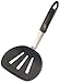 StarPack Premium Flexible Wide Silicone Turner Spatula - High Heat Resistant to 600°F, Hygienic One Piece Design, Non Stick Rubber Kitchen Utensil for Fish, Egg, Pancakes, Cookies & more (Stormy Grey)