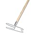 Boardwalk BWK1492 Wedge Dust Mop Head Frame/Natural Wood Handle, 15/16