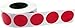 Color Coding Labels Red Round Circle Dots For Organizing Inventory 3/4 Inch 500 Total Adhesive Stickers