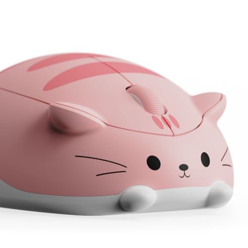 Akko Kabellose Maus Katze Rosa Bluetooth Leiser klick Tri-Mode