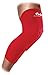McDavid 6446 Extended Compression Leg Sleeve with Hexpad Protective Pad - One Pair