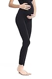 Khaya Women's Seamless Fit Maternity Belly Full Length Leggings