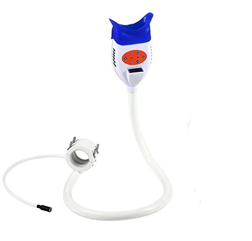 Zgood Portable Teeth Whitening Cold LED Blue And Red Light Lamp Bleaching Accelerator Holding Chair