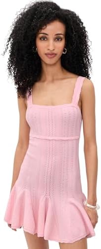 LOVESHACKFANCY Women's Gwen Dress, Black, XXS-XS at Amazon Women's Clothing  store