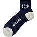 For Bare Feet NCAA Penn State Nittany Lions Men's Team Quarter Socks, Large
