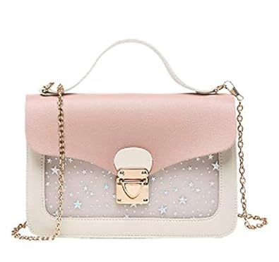 Small Unicorn Crossbody Bag Little Girls Shoulder Bag Cute Handbag Purse Chain Messenger Bag for Teens (Crossbody Bag for Pink 2)