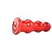 Doc Johnson American Bombshell - B-10 Tango - Vac-U-Lock and F Machine Compatible Dildo or Butt Plug - Cherry Bomb Red