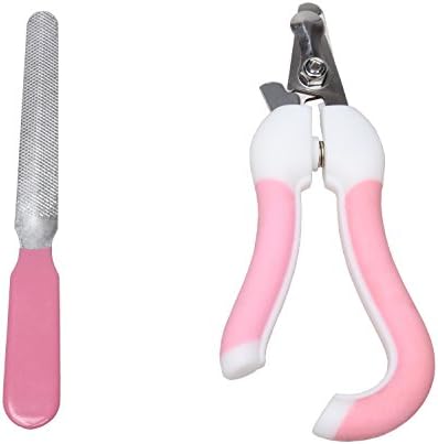 Pet Nail Clippers And Trimmers For Dog And Cat PC003 (small, pink)