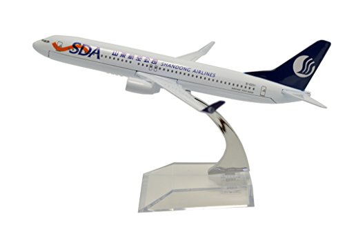 TANG DYNASTY(TM) b737-800 China Shandong Airlines Metal Airplane Model Plane Toy Plane Model