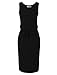 TAM Ware Women Stylish Sided Slits Elasticized Waist Midi Dress