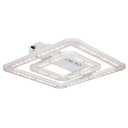 The FGI Square LED Grow Light, Full Sunlike Spectrum, Built in Variable Dimming for All Phases of Growth, Inspired by Master Growers. Approved by Mother Nature.