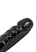 DOC JOHNSON - Jr. Veined 12 inch Double Header Bender Adult Toy, Body Safe, Easy To Use, Beginner Players, Adult Toy, Couples or Solo Play, Latex Free, Phthalate Free (Black)