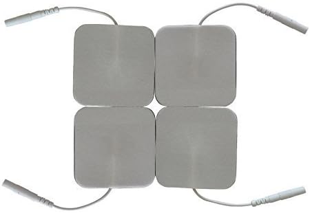 Set 4 conductive square pads (eletrodes) for Scenar